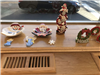 Santa Claus and snowman pottery