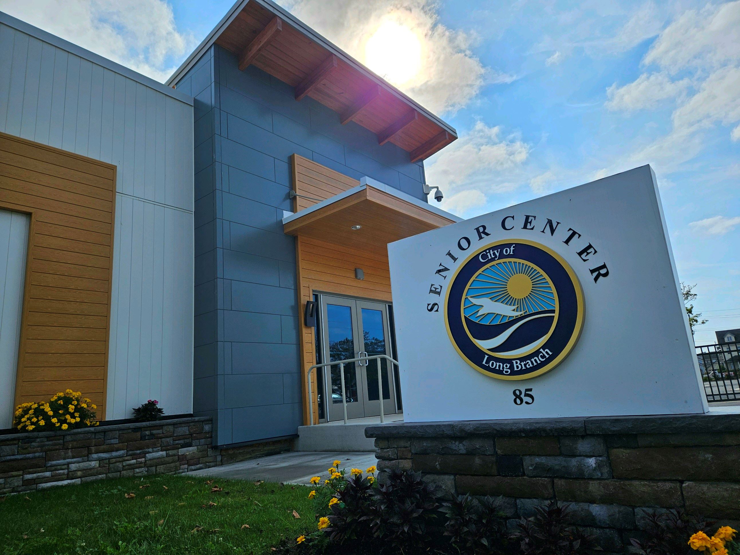 Outside of Long Branch Senior Center